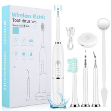 Hochtechnologischer Zahnhygiene-Assistent für Haustiere, Ultraschall-Zahnreiniger mit intelligenter Erkennung für eine sanfte und dennoch effektive