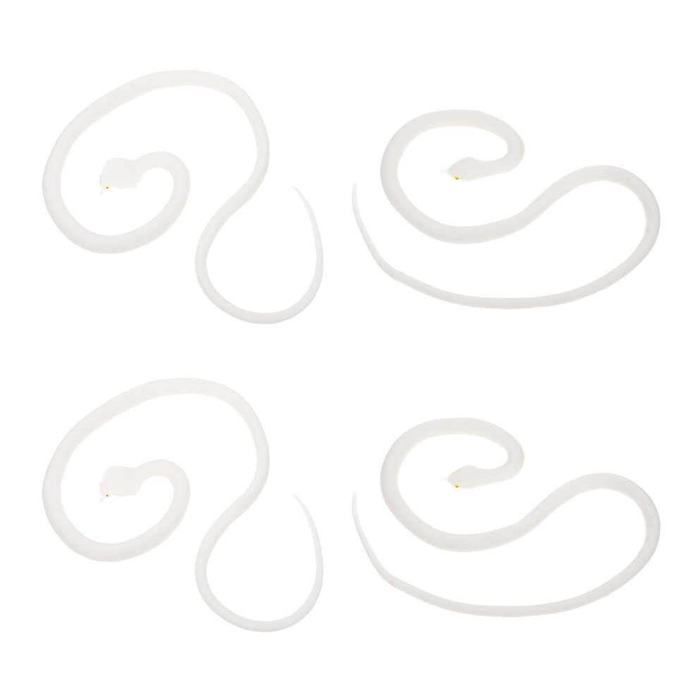 4 Sztuki Elastyczne WężY Ze Sztucznej SkóRy Na Imprezę-image