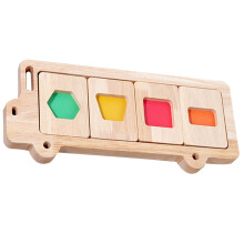 Conjunto De -Cabeças De Geométricas Cores