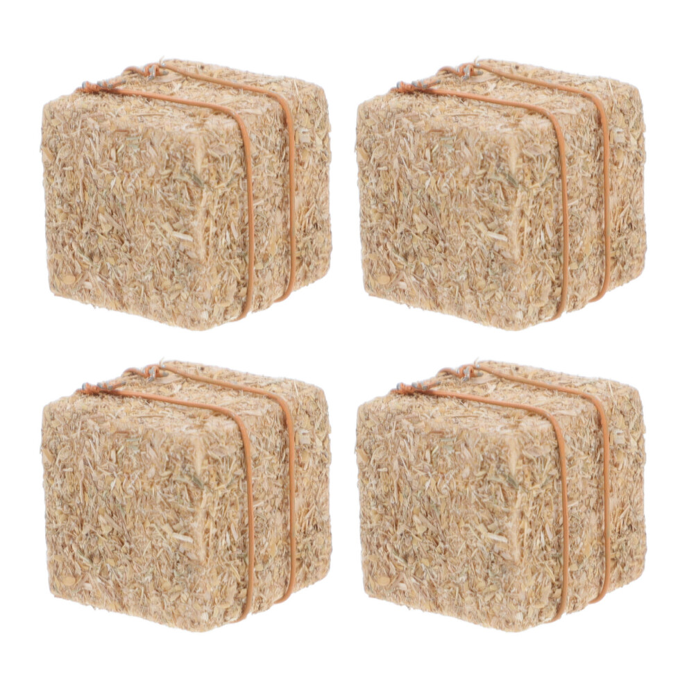 4 Sztuki Realistyczne Mini Bale Do Dekoracji-image