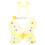 3 Schattige Vleugels Glitter Kindermeisjes 11