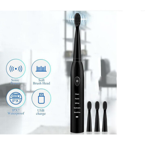 Ανταλλακτικές κεφαλές βουρτσίσματος Sonic Electric Toothbrush, τεχνολογία οδοντόβουρτσας 1