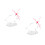 2Sets Roze Figurenstandaard Plastic Voor Dynamische Display En 7