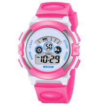 Digital Impermeable Correa Silicona Rosa