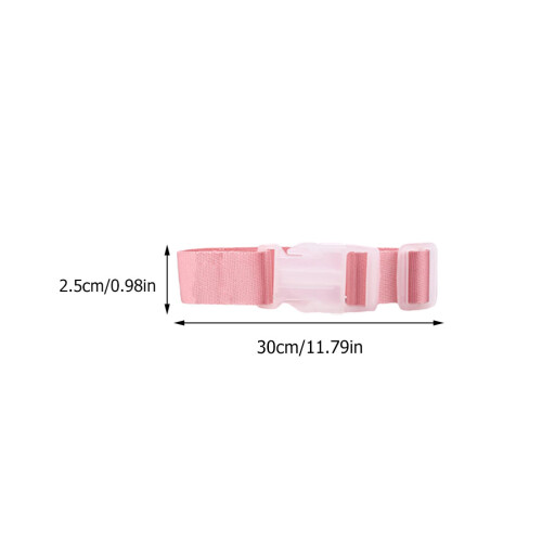 6Stk Gepäckverschlussgurte Polyester Bunt, Praktische Koffergurte 1