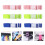 6Stk Gepäckverschlussgurte Polyester Bunt, Praktische Koffergurte 10