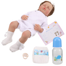 Reborn Baby Puppen 49 Cm Weichkörper Mit Zubehör Für Und Sammlung