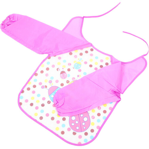3 Grembiule Bambino Con Maniche Per Pittura E Pranzo 1