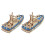 2 Stuks Lifeboat 3D Constructiespel Educatief Speelgoed 7