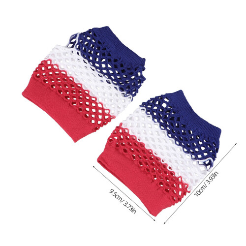3 Pares Cortos Media Dedo con Red para , . . 1