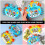 2pcs fabric lamp shade clip drum hardback for table floor wall light 11