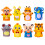 24 Pcs Children's Non-Woven Hand Puppet DIY Material Bag 1