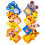 24 Pcs Children's Non-Woven Hand Puppet DIY Material Bag 2