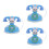 3 Telefono LED per Bambini Sviluppo Abilità Comunicative 4