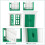 Set Porte E Finestre In Resina Per Case Delle E Modellismo 8