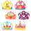 6 Set Corone Bambini Da Te Materiali Compleanno 4