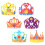 6 Set Corone Bambini Da Te Materiali Compleanno 6