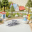 One Set Diy Sand Table Train Model Kit With Railway Scenery 6