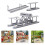 One Set Diy Sand Table Train Model Kit With Railway Scenery 11