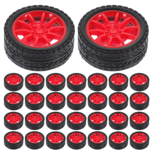 50 Ruote Per Auto In Con Rotante 30Mm