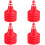 6Pcs 20Pcs Mini Plastic Traffic Cones For Kids Play 10