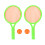 Un Racchette Tennis E Badminton In Per S 9