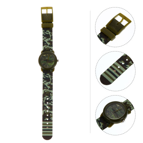 1 Relógio À D'Água Camuflagem Decoração 1