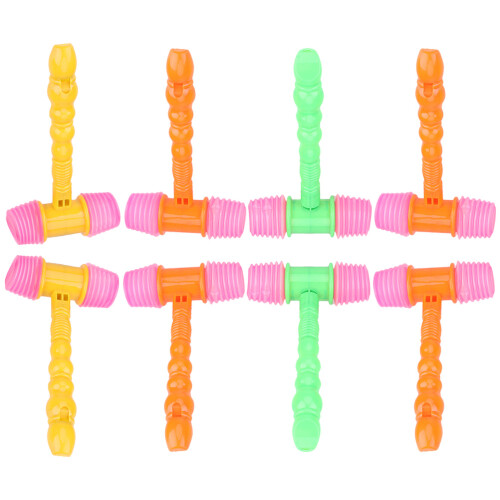 24 Pcs Children Squeaky Hammer Plaything