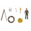 4 Set Figurine Statiche Per Paesaggio Da Picnic Mini Decorazioni 10