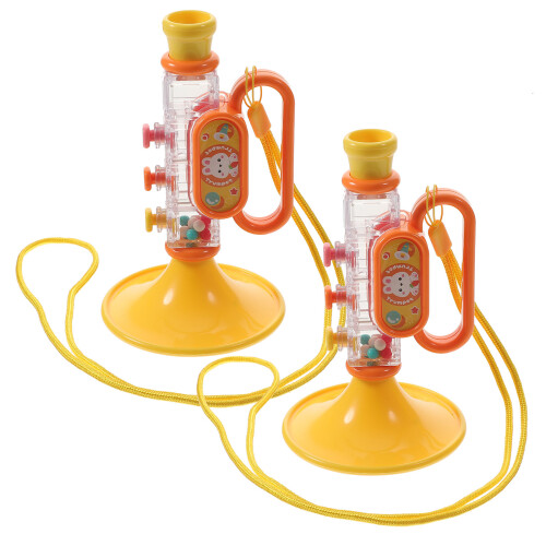 2Pcs Trombeta De Brinquedo Musical Para Crianças