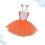 Kinderkleid Rock Mit Haarband Für 0-6 Monate 7