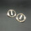 Leichte Goldene -Ohrstecker, Schlichtes Design, Robust 10