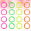 24 Toss Ringen Speelgoed Voor 6 Cm 9