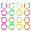 24 Toss Ringen Speelgoed Voor 6 Cm 4