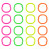 24 Toss Ringen Speelgoed Voor 6 Cm 3
