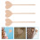 3Stk Holz- -Stab -Photo-Accessoire 5