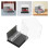 2St Transparante Acryl Display Case Multi Kleuren Opbergdoos 11