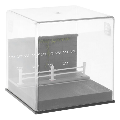2St Transparante Acryl Display Case Multi Kleuren Opbergdoos 1