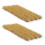 6Sets Sandtisch Gras Cluster Kunststoff Mini Landschaftsdekor 3