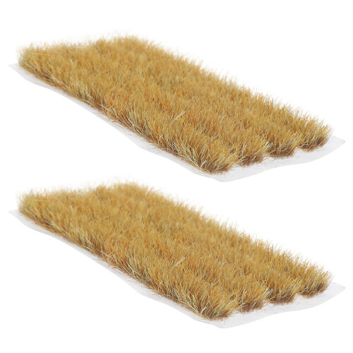 6 Sets Artificial Grass Cluster Faux Grass Decor Home Supply 2