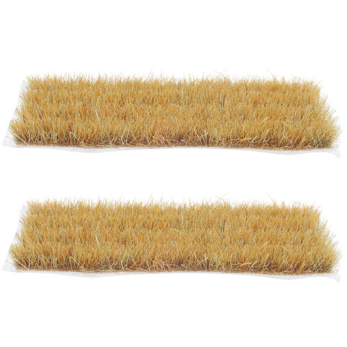 6 Sets Artificial Grass Cluster Faux Grass Decor Home Supply 1