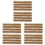 6Sets Sandtisch Gras Cluster Kunststoff Mini Landschaftsdekor 4