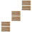 6Sets Sandtisch Gras Cluster Kunststoff Mini Landschaftsdekor 7