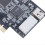 PCI-E 1X IEEE 1394A 4 Θυρών (3+1) Προσαρμογέας Κάρτας Firewire 1394 a PCIe με 7
