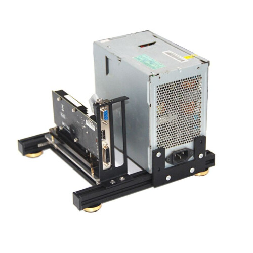 Αναβάθμιση βάσης GPU+PSU Εξωτερική βάση κάρτας γραφικών DIY με τροφοδοτικό 2