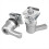 Silver Saddlebag Lock Mounting Screw Kit for Harley Touring Road King 9