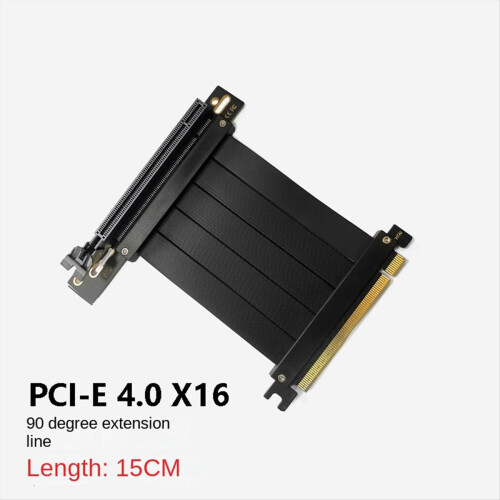 Placa Adaptadora de Cabo de Extensão PCI-E 4.0 16X de Velocidade Total E 2