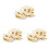 3 Piezas Madera 3D Juguete Educativo 2