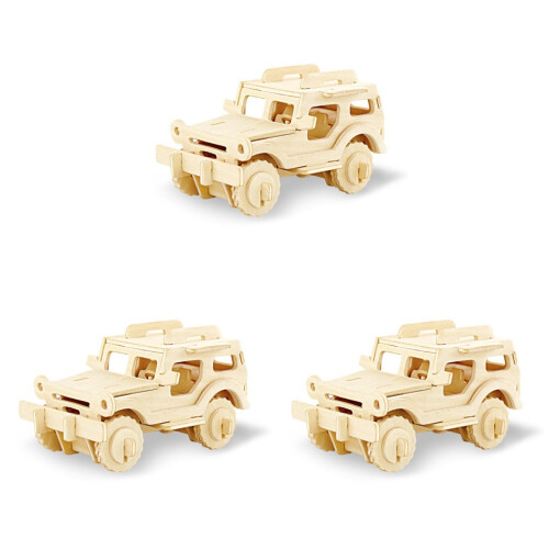 3 Piezas Madera 3D Juguete Educativo 1