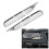 1Set Front Headlight Cleaning Decorative Panel Cover Trim for Jeep Gra 8